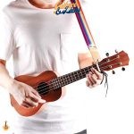 Sangle Réglable Pour Ukulélé - Style Hawaïen En Tissu Tissé Et Plastique - 4 Cordes - Tendance Et Confortable Pour Concert