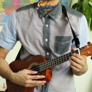 Sangle ukulélé Ukulele à double usage